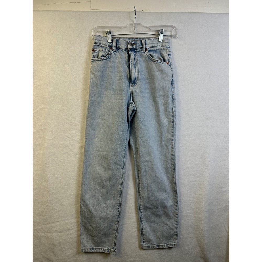 Garage Denim Vintage Straight High Rise Light Wash Jeans Size 0 100067417
